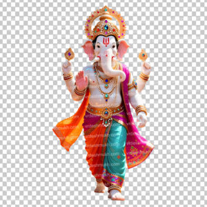 Lord Ganesha PNG Transparent Background | Ganpati Bappa PNG Free Download
