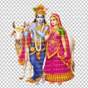 Radha Krishna PNG Transparent Background | Radha Krishna PNG Free Download
